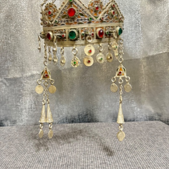 TAOUNZA Touareg Coiffe berbère, Bijoux Femmes Berbères, from Marocains Tiznit - Picture 8 of 16